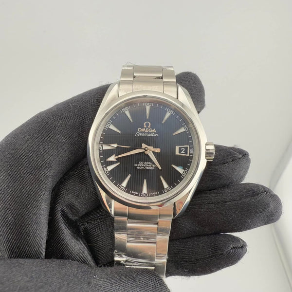 Omega seamaster Aqua Terra black dial 
231.10.39.21.01.001
Case size 38.5mm
Black Dial 
Watch Only